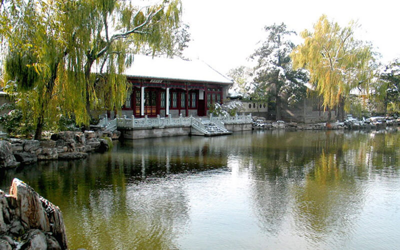 清华大学校园风景