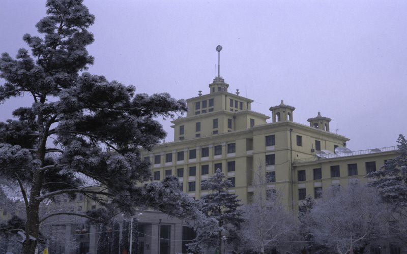 黑龙江大学校园风景